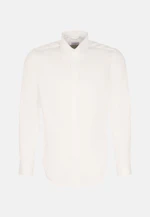 Slim Business shirt Uni in Ecru |  Seidensticker Onlineshop