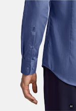 Slim Business shirt Uni in Mittelblau |  Seidensticker Onlineshop