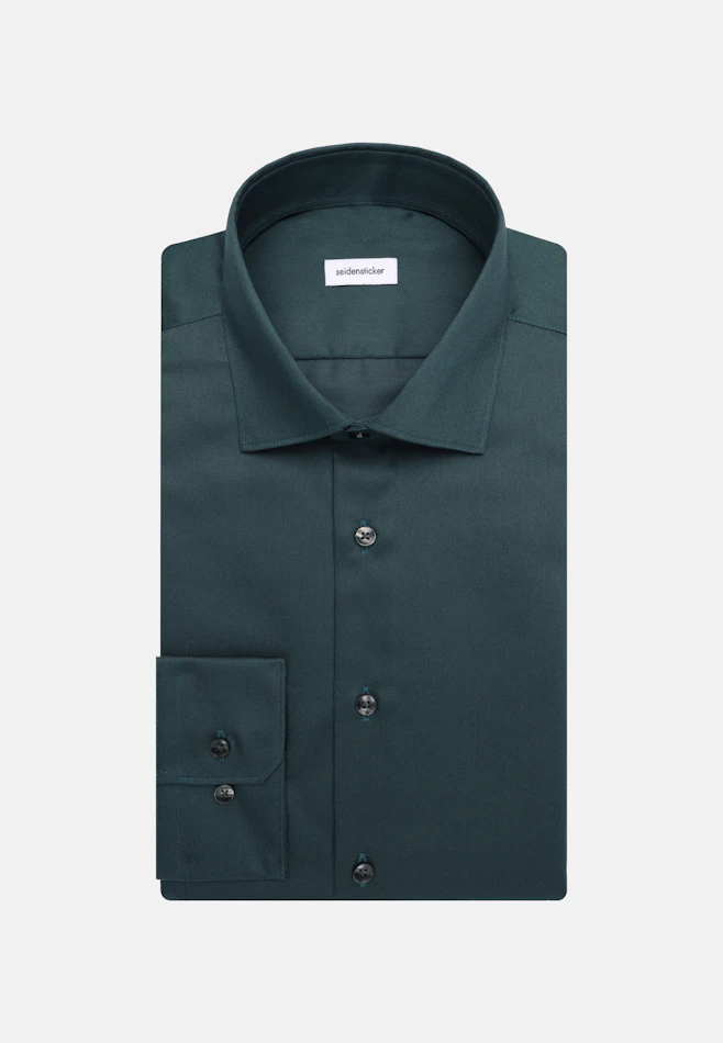 Slim Chemise d'affaires Uni dans Vert | Boutique en ligne Seidensticker