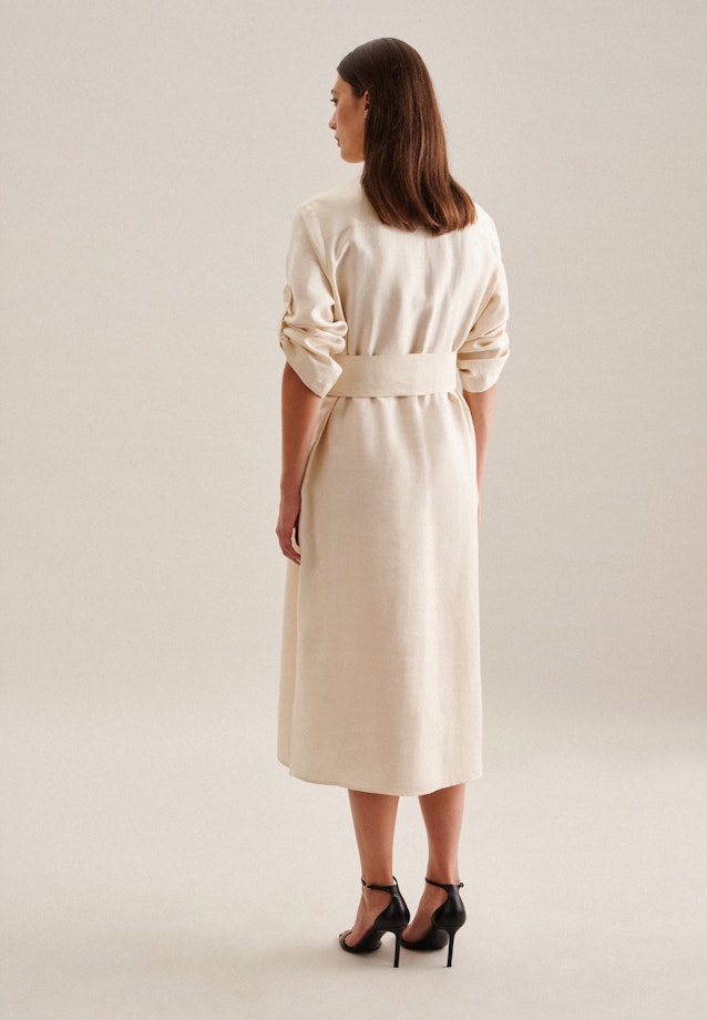 Krepp Maxi Kleid in Ecru | Seidensticker Onlineshop