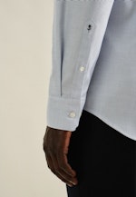 Shaped Business shirt Check in Light Blue |  Seidensticker Onlineshop