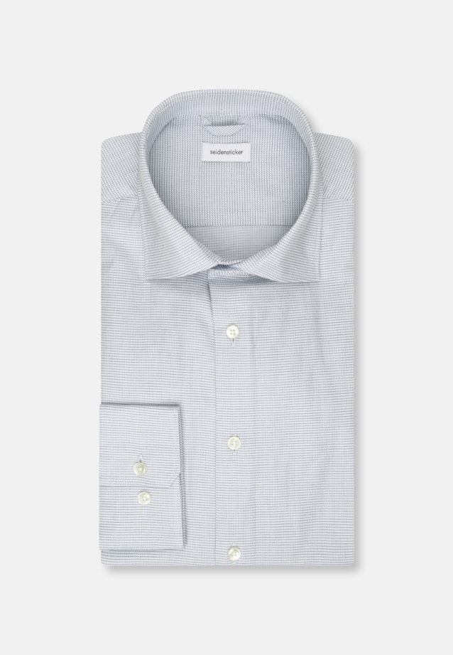Shaped Business shirt Check in Light Blue |  Seidensticker Onlineshop
