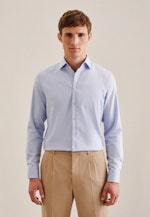 Chemise Business X-Slim Twill (sergé) Col Kent in Bleu Clair |  Seidensticker Onlineshop