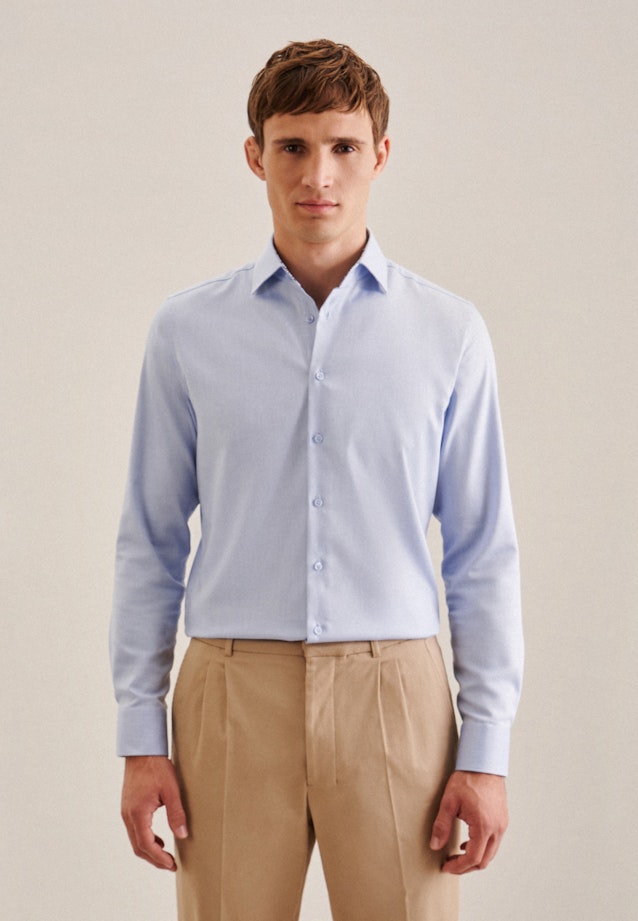 X-Slim Business Hemd Uni in Hellblau |  Seidensticker Onlineshop