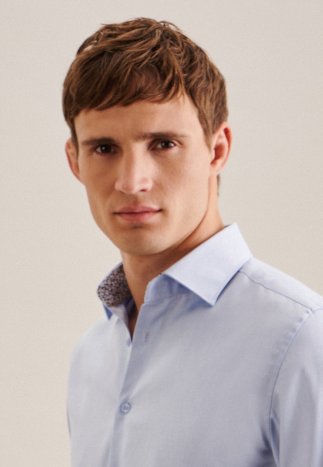 X-Slim Business Hemd Uni in Hellblau |  Seidensticker Onlineshop