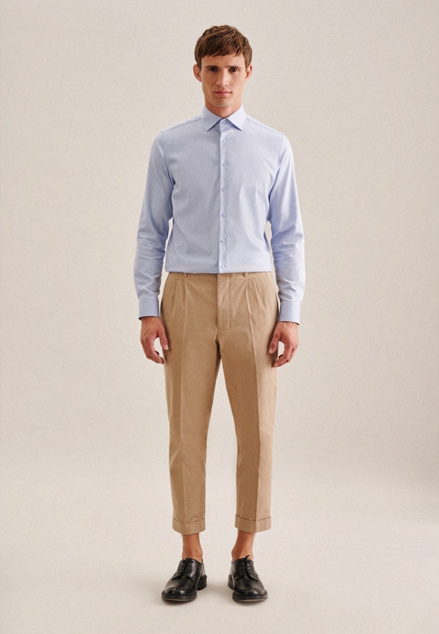 X-Slim Business Hemd Uni in Hellblau |  Seidensticker Onlineshop