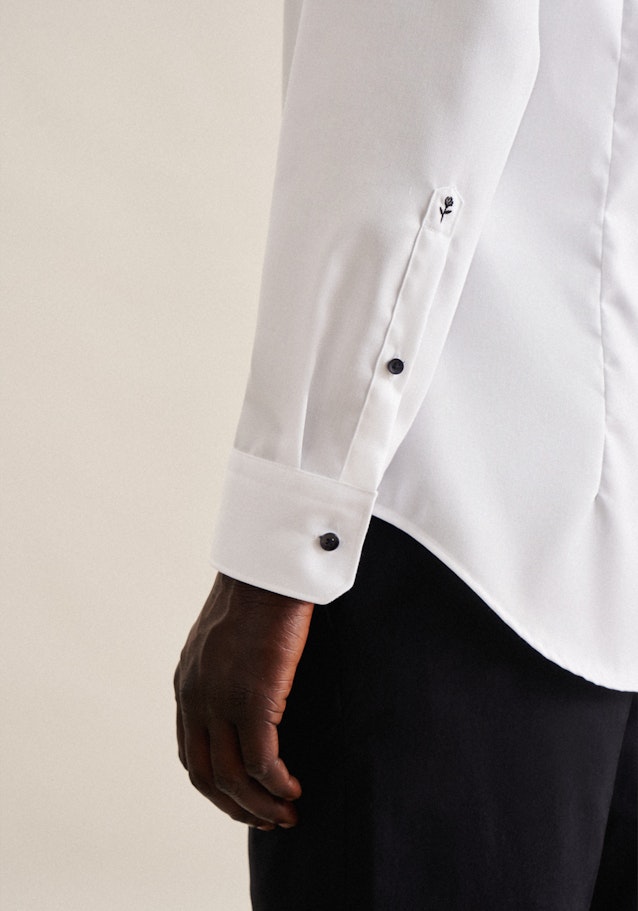 X-Slim Chemise Business Uni in Blanc | Seidensticker Onlineshop