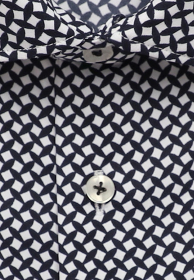 X-Slim Chemise Performance Imprimé in Bleu Foncé |  Seidensticker Onlineshop