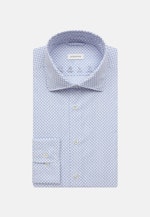 X-Slim Performance shirt Print in Light Blue |  Seidensticker Onlineshop