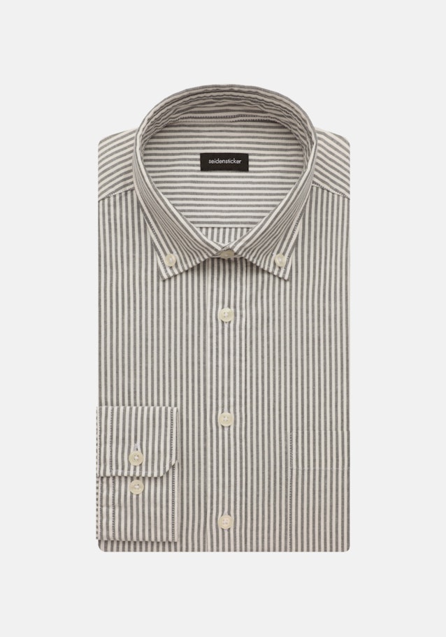 Casual Shirt in Regular with Button-Down-Collar in Dark Blue |  Seidensticker Onlineshop