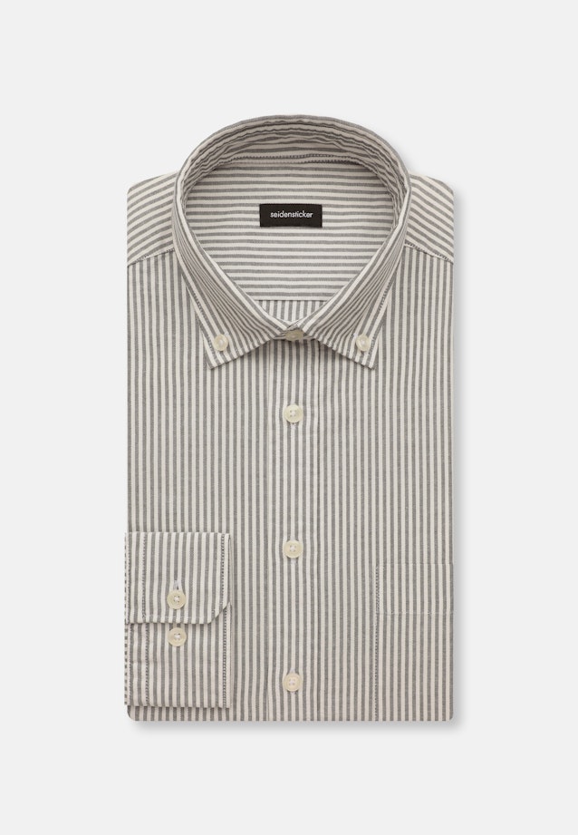 Regular Casual Hemd Streifen in Dunkelblau |  Seidensticker Onlineshop