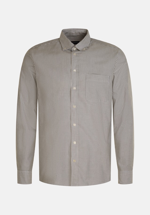 Oxford Casual Hemd in Regular mit Button-Down-Kragen in Dunkelblau |  Seidensticker Onlineshop