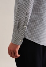 Oxford Casual Hemd in Regular mit Button-Down-Kragen in Dunkelblau |  Seidensticker Onlineshop