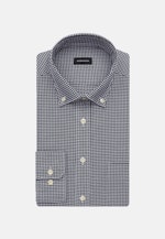 Oxford Casual Hemd in Regular mit Button-Down-Kragen in Dunkelblau |  Seidensticker Onlineshop