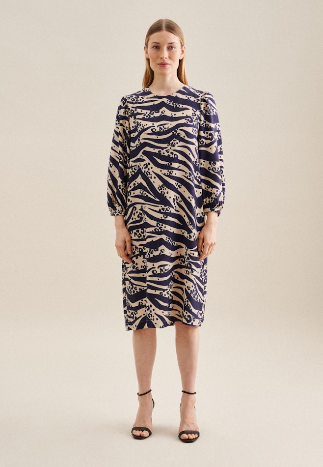 Robe Regular Manchon 7/8 dans Bleu Foncé | Boutique en ligne Seidensticker