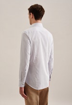 Shaped Chemise d'affaires carreaux in Marron |  Seidensticker Onlineshop