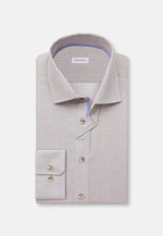 Shaped Chemise d'affaires carreaux in Marron |  Seidensticker Onlineshop