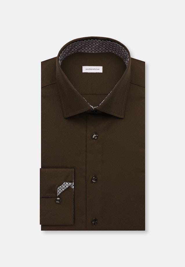 X-Slim Business shirt Uni in Green |  Seidensticker Onlineshop