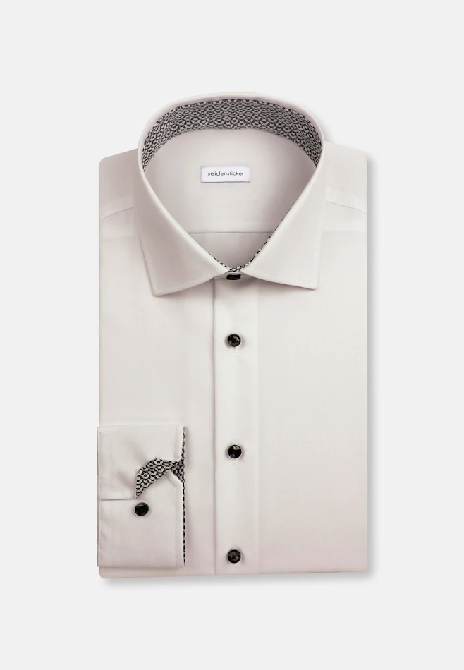 X-Slim Chemise d'affaires Uni dans Blanc | Boutique en ligne Seidensticker