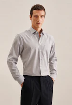 Regular Business Hemd Uni in Grau |  Seidensticker Onlineshop
