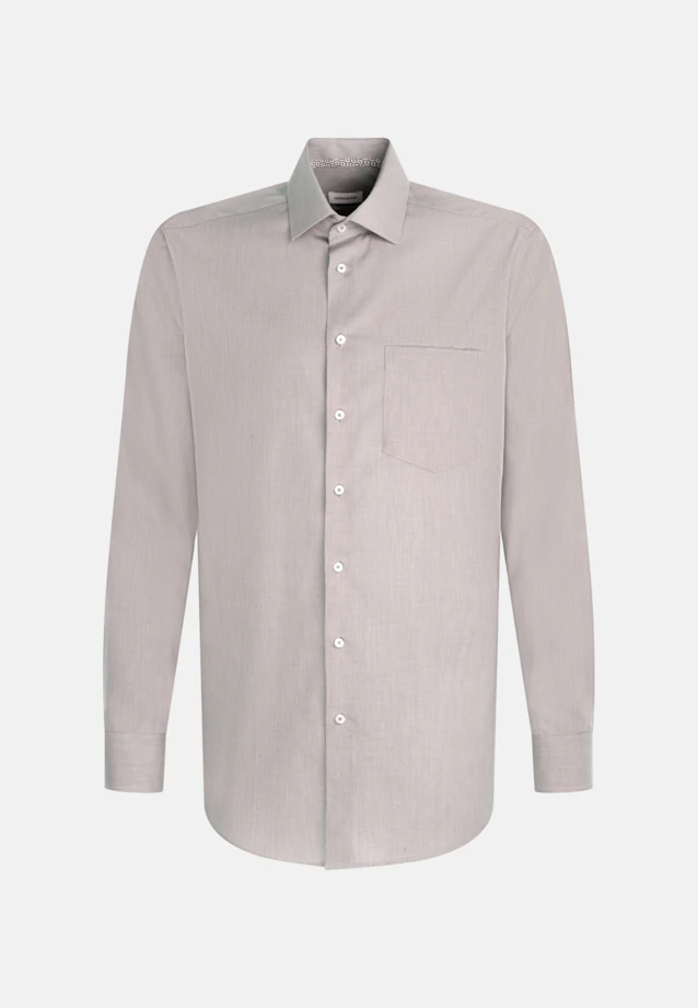 Regular Business Hemd Uni in Grau |  Seidensticker Onlineshop