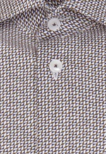 Regular Business shirt Print in Green |  Seidensticker Onlineshop