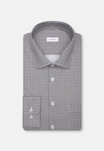 Regular Business shirt Print in Green |  Seidensticker Onlineshop