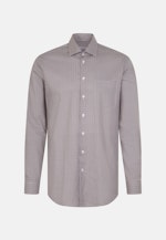 Regular Business shirt Print in Green |  Seidensticker Onlineshop