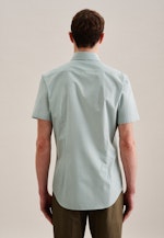 Business Shirt in Shaped with Kent-Collar in Green |  Seidensticker Onlineshop