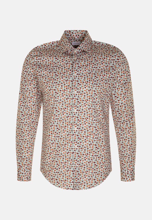 Business Shirt in Slim with Kent-Collar in Orange |  Seidensticker Onlineshop