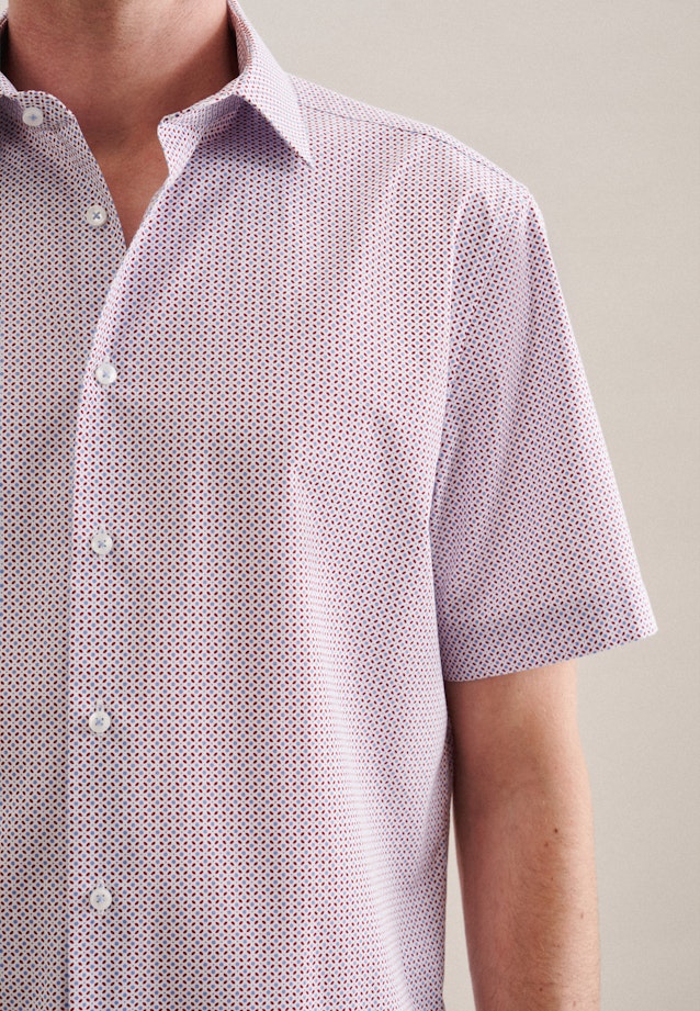 Shaped Chemise d'affaires Imprimé in Rouge |  Seidensticker Onlineshop
