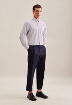 Comfort Business Hemd Druck in Rot |  Seidensticker Onlineshop