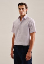 Poplin Short sleeve Business Shirt in Comfort with Kent-Collar in Red |  Seidensticker Onlineshop