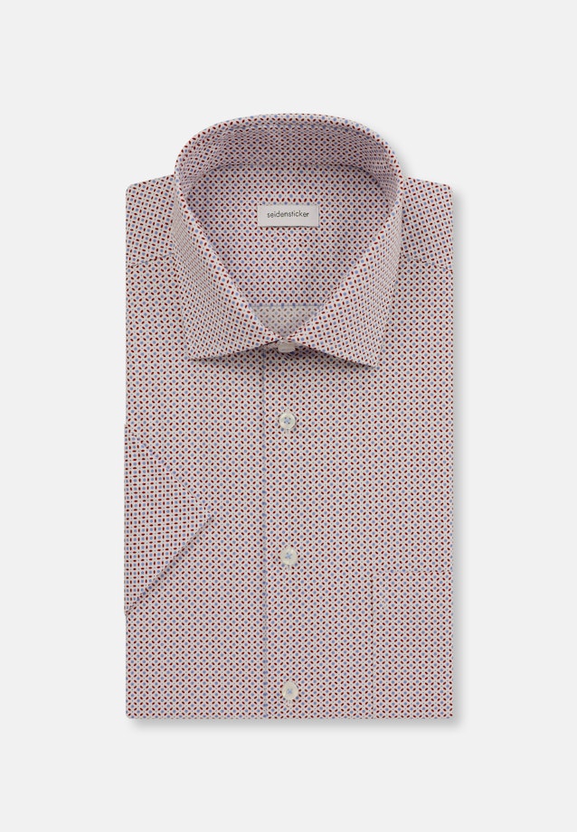 Comfort Chemise d'affaires Imprimé in Rouge |  Seidensticker Onlineshop