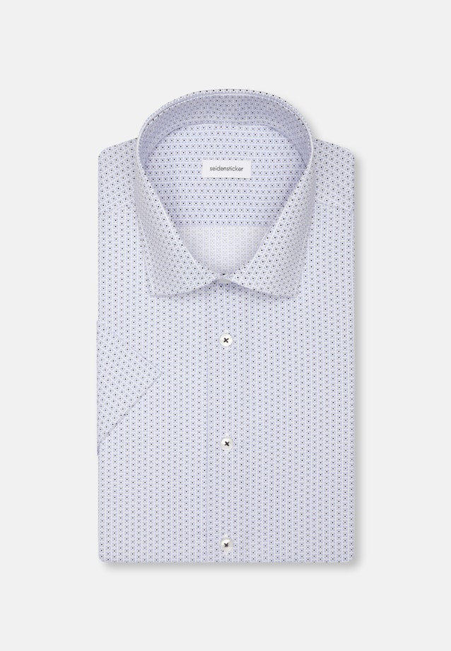 Shaped Chemise d'affaires Imprimé in Bleu Clair |  Seidensticker Onlineshop