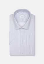 Shaped Chemise d'affaires Imprimé in Bleu Clair |  Seidensticker Onlineshop