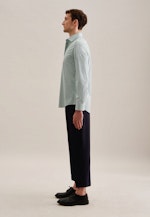 Shaped Business Hemd Druck in Grün |  Seidensticker Onlineshop