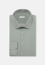 Shaped Business Hemd Druck in Grün |  Seidensticker Onlineshop