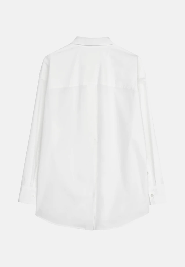 Oversized Shirt Uni in White |  Seidensticker Onlineshop