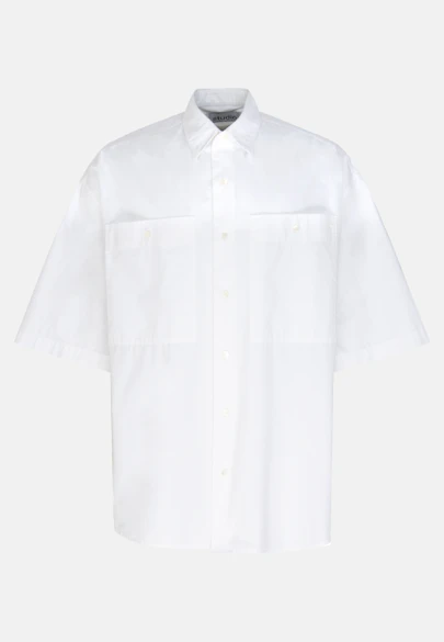 Oversized Shirt Uni in White |  Seidensticker Onlineshop