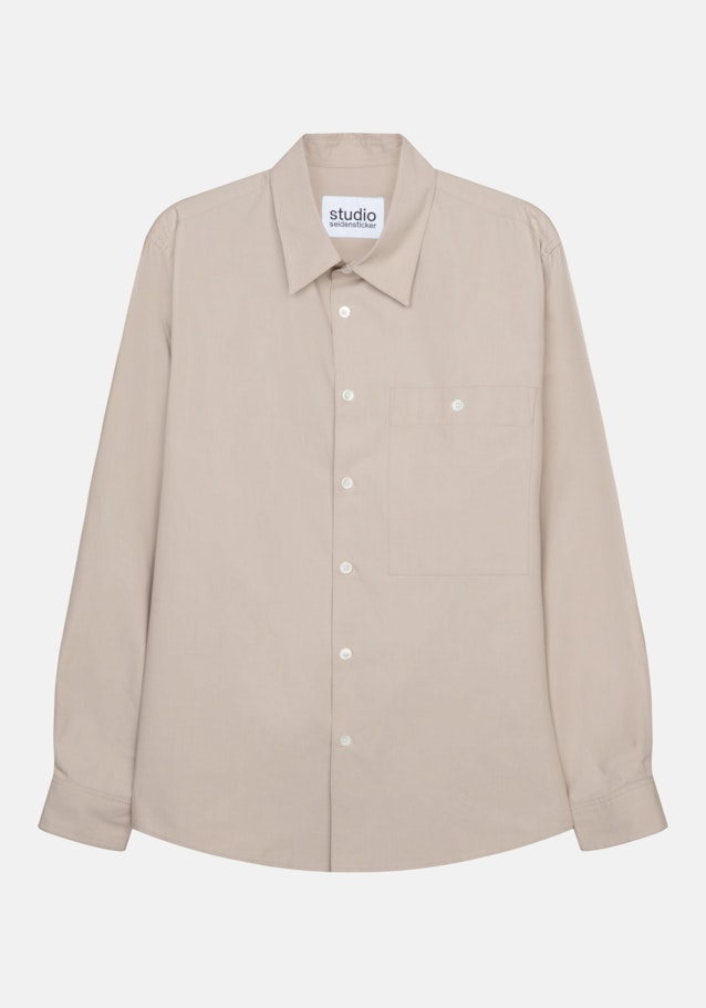 Collar Shirt in Brown |  Seidensticker Onlineshop