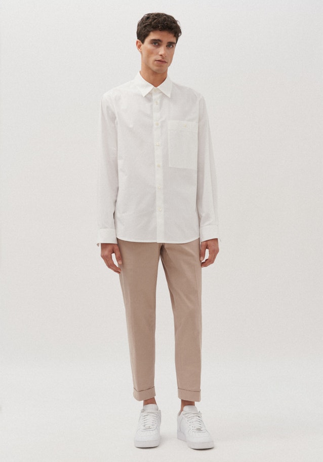 Kragen Hemd Regular in Weiß | Seidensticker Onlineshop