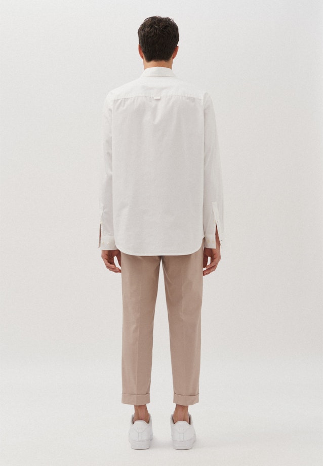 Shirt Regular in Wit |  Seidensticker Onlineshop