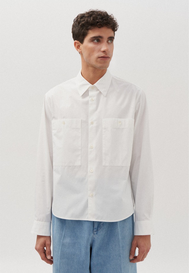 Shirt Regular in White |  Seidensticker Onlineshop