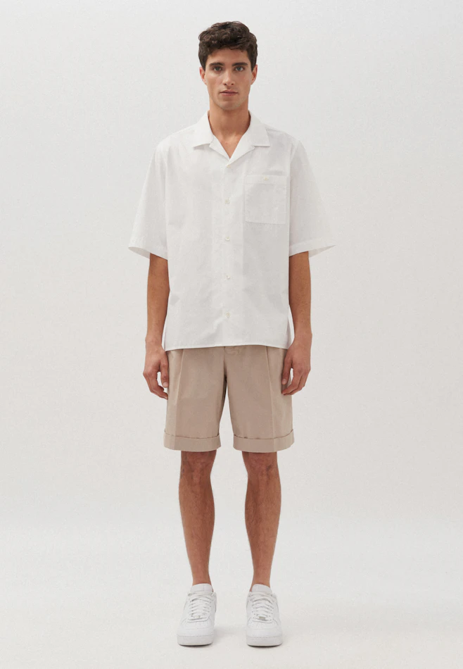 Regular Resort shirt Uni in White | Seidensticker online shop