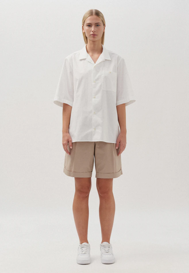 Regular Resort shirt Uni in White | Seidensticker online shop