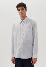 Regular Shirt Stripe in Medium Blue |  Seidensticker Onlineshop
