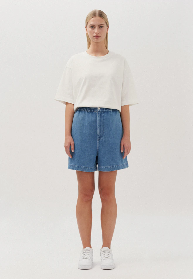 Regular Shorts Uni in Mittelblau | Seidensticker Onlineshop