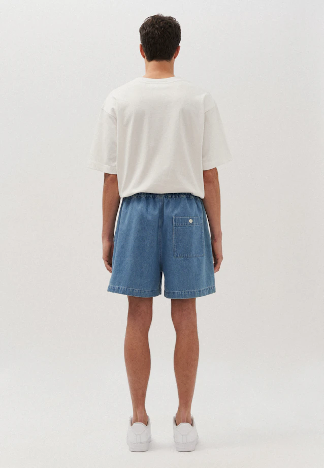 Regular Shorts Uni in Mittelblau |  Seidensticker Onlineshop