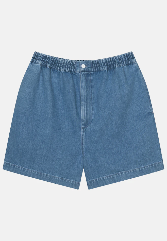 Regular Shorts Uni in Mittelblau | Seidensticker Onlineshop